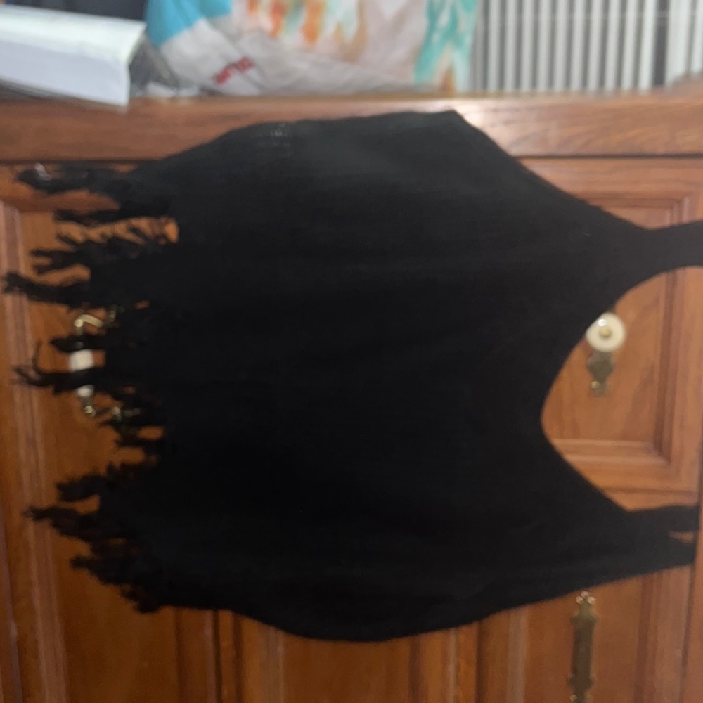 Spaghetti strap crop top